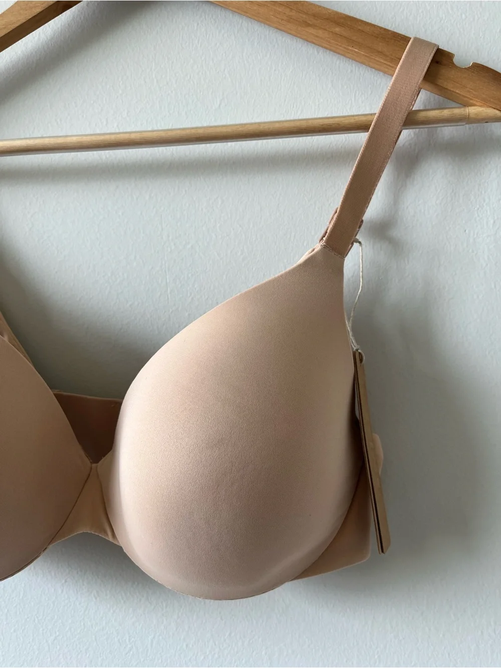 SKIMS Smoothing Intimates Full Coverage Lightly Lined Bra 34B 36A NWT Clay Color - Picture 6 of 10